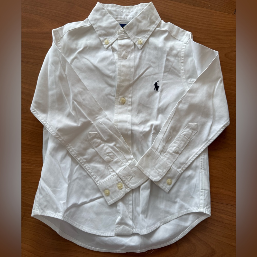 Boy’s White Shirt RL